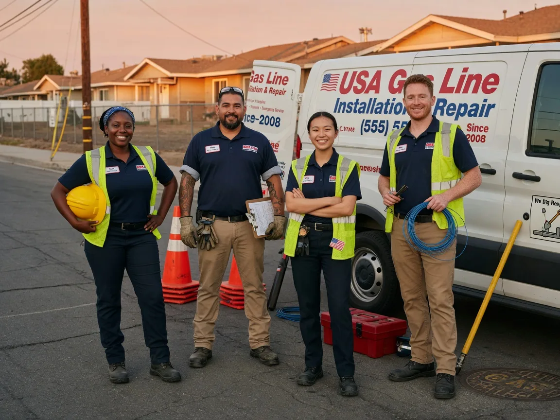 Gas Line Installation company in Kerman, CA
